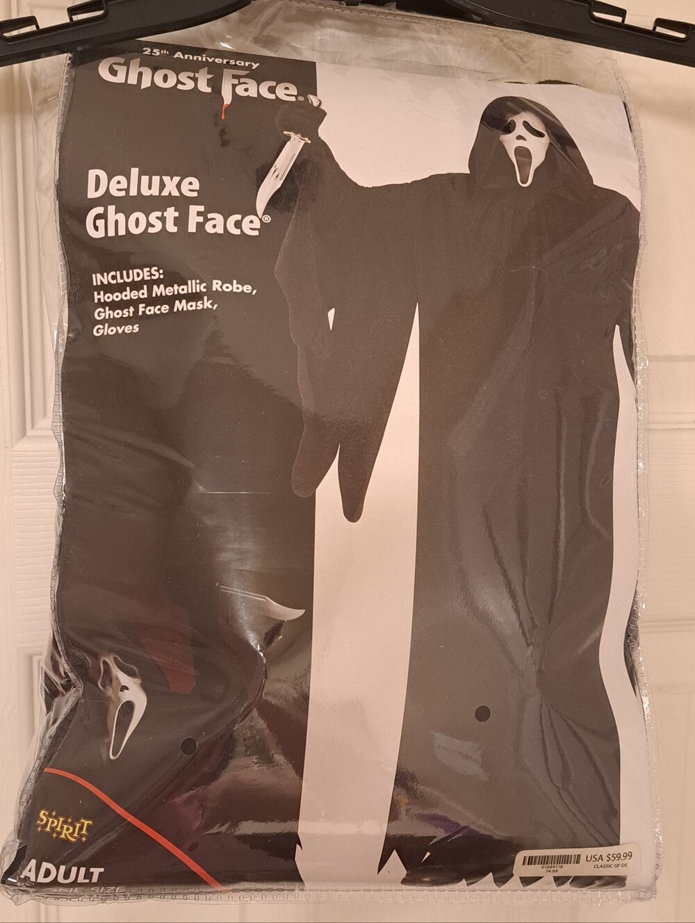 Spirit Halloween Deluxe Ghost Face Costume